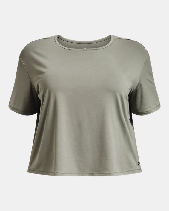 Women's UA Motion Short Sleeve in Green image number 4